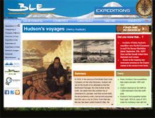 Tablet Screenshot of expeditions.biodiversityexhibition.com